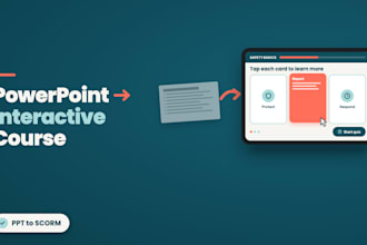 convert powerpoint to interactive storyline 360 pdf training to scorm course lms