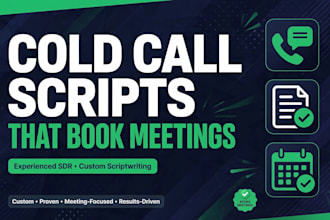 write your cold calling script and coach you to success