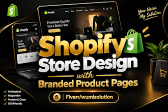 build a niche shopify store with branded products pages