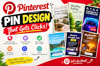 design eye catching pinterest pin