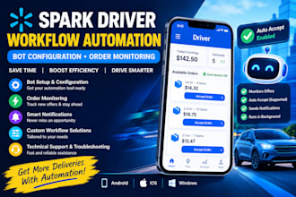 do spark driver workflow automation and bot configuration
