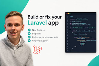 build or fix your laravel app