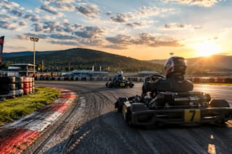 build your realistic custom karting track and go kart circuit for assetto corsa