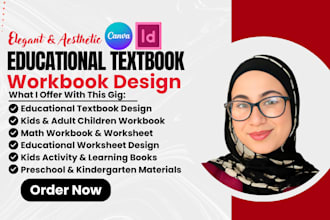 professionally design educational workbooks textbooks and learning materials