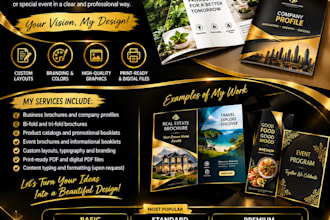 create custom brochures and booklets