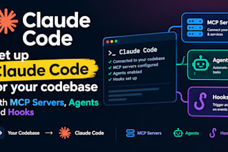 set up claude code for your codebase with mcp servers, agents and hooks