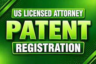 handle patent rejection, objection, office action as your US attorney