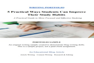 write engaging blog posts and articles for your website