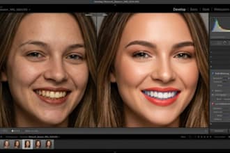 professionally edit and retouch bulk photo editing headshots and portraits image