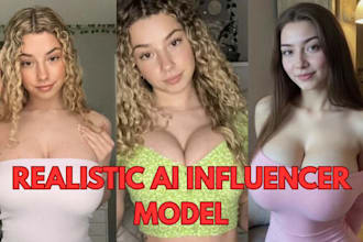 nsfw, sfw ai influencer ai model for instagram fanvue lora training comfyui