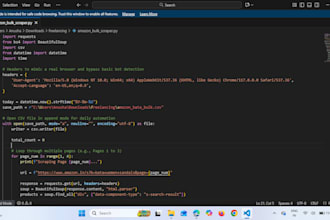 build an automated python web scraping bot for ecommerce
