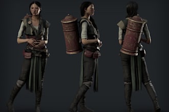 develop unreal engine 5 game enivronment, metahuman character,ai behaviour