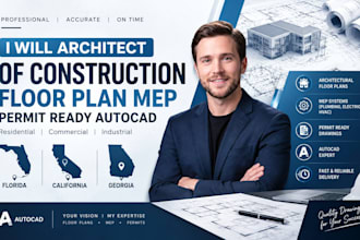 convert PDF sketch image to accurate autocadfloorplan florida california georgia