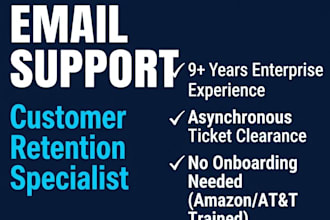 provide expert salesforce email support and customer retention