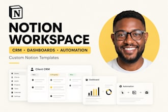 setup notion CRM notion dashboard template  zoho CRM monday CRM automation