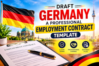 draft germany a professional employment contract template
