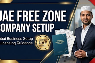 guide you through uae free zone registration, dubai business setup and licensing