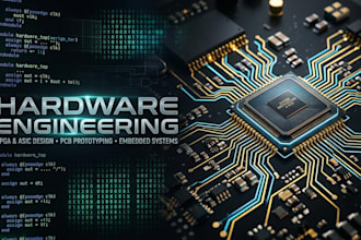 do asic design, rtl development, vhdl verilog coding and fpga development