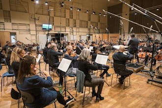 compose orchestral music, arrange strings, and create cinematic scores