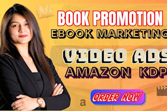 create a book promotion video ad or book trailer