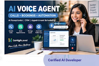 set up an ai voice calling agent with scheduling automation at ghl