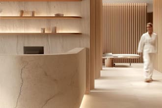 design  luxury spa, beauty salon, and wellness center in 3d