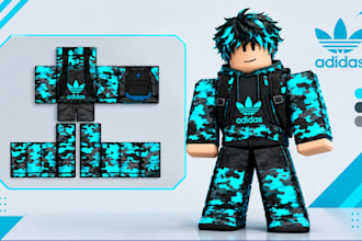 design custom roblox clothing, shirts, pants and outfits