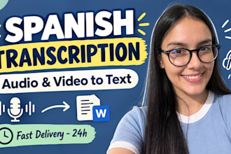 do accurate spanish transcription for audio or video