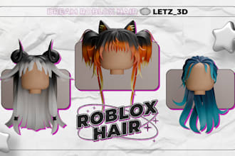 create your dream roblox hair for your store