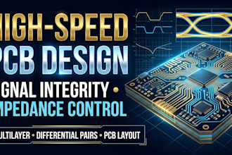 design high speed pcb with signal integrity and impedance control