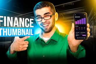 your finance thumbnail for youtube