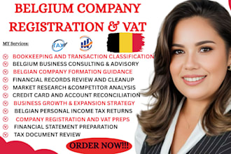 do business company registration in belgium bv vat id  belgian tax accountant