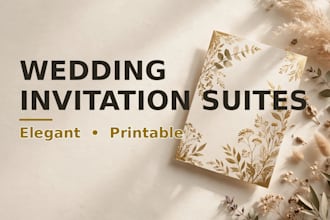 design elegant wedding invitations and stationery suite