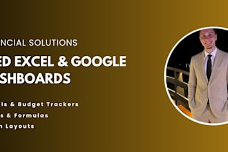 create automated excel and google sheets dashboards