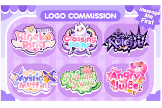 make or redesign logo for vtuber and streamer