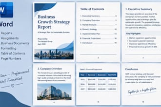 deliver professional excel automation, word formatting and powerpoint design