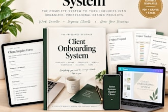 build a client onboarding system for your freelance  business