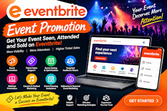 setup event promotion, webinar promotion event mark