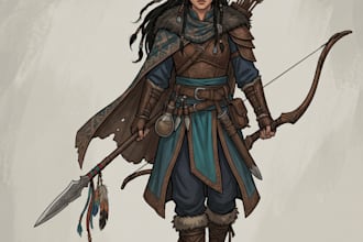 create custom dnd character art for your fantasy adventure