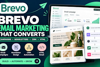 setup brevo email marketing campaign newsletters CRM automation brevo email HTML