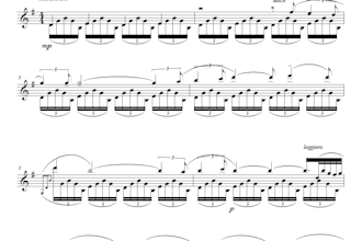 transcribe and arranging your scores