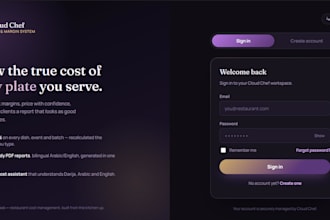 set up a restaurant food cost management system