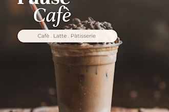 design social media posts for cafes and restaurants