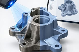 do accurate stl to step conversion and mesh to cad modeling for solid cad models