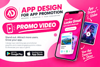 create mobile app promo design app demo and explainer promo