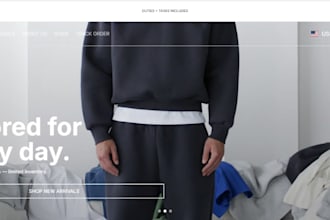 build clothing shopify store shopify clothing website shopify clothing design