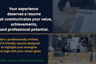 write an executive resume and cover letter for senior leaders