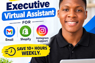 be your executive virtual assistant