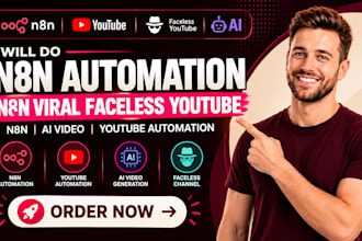 do n8n automatisation n8n viral faceless youtube n8n ai video automation