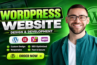 design redesign, develop wordpress website, local business website, woocommerce